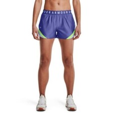Under Armour Women's Play Up 3.0 Shorts Purple XS