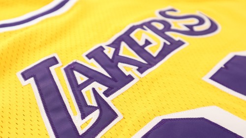 Los Angeles Lakers MAGIC JOHNSON Mitchell & Ness Jersey 1979-80 Size 54 2XL - Imagen 6 de 9