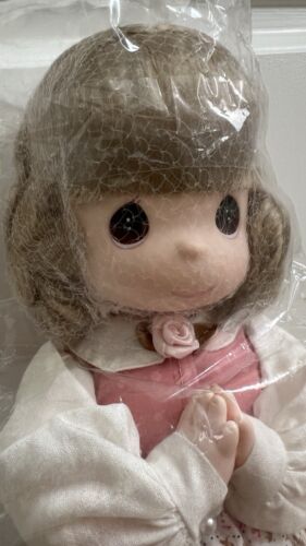 1996 Precious Moments Praying Angela Soft Doll Sealed Never Opened - Picture 4 of 18