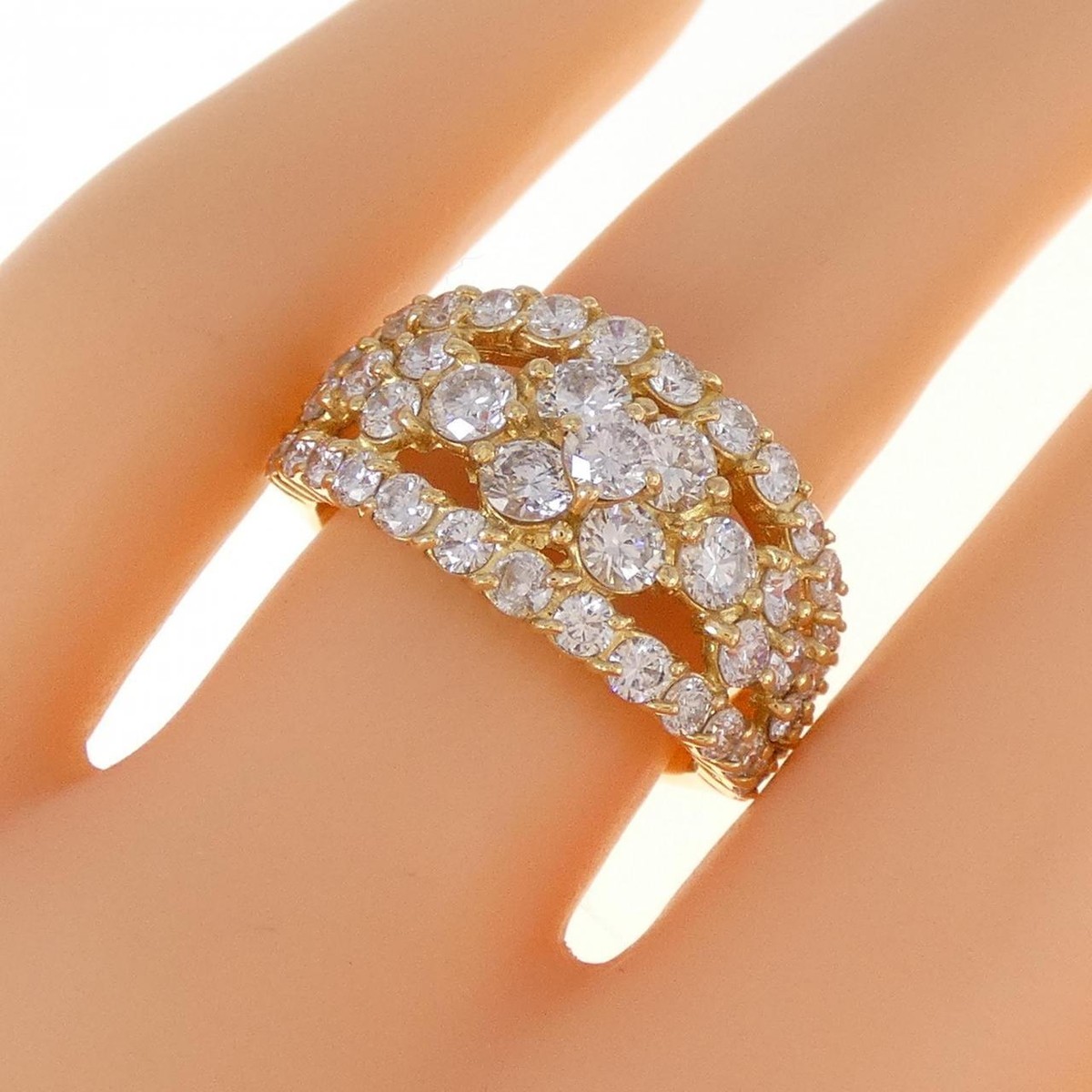 Authentic K18YG Diamond Ring 2.39CT #270-003-895-5126 | eBay Authentic K18YG Diamond Ring 2.39CT #270-003-895-5126 | eBay