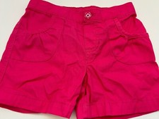 Girl s Classic Chino Shorts Jumping Beans Size 6x Pink 2 Pocket Stretch Back EUC