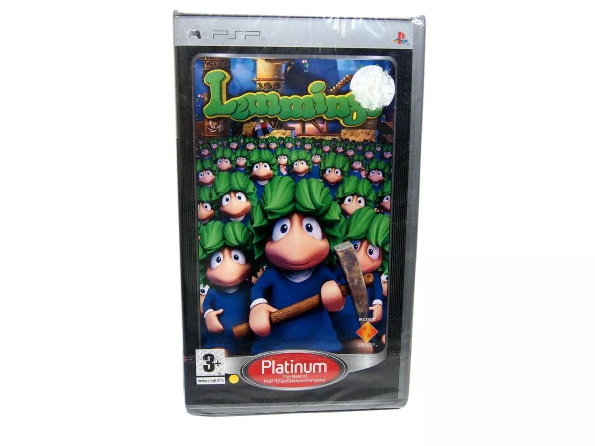 Lemmings (PlayStation Portable, 2006) NEW SELAED PSP Puzzle Game Kids Ages  3+