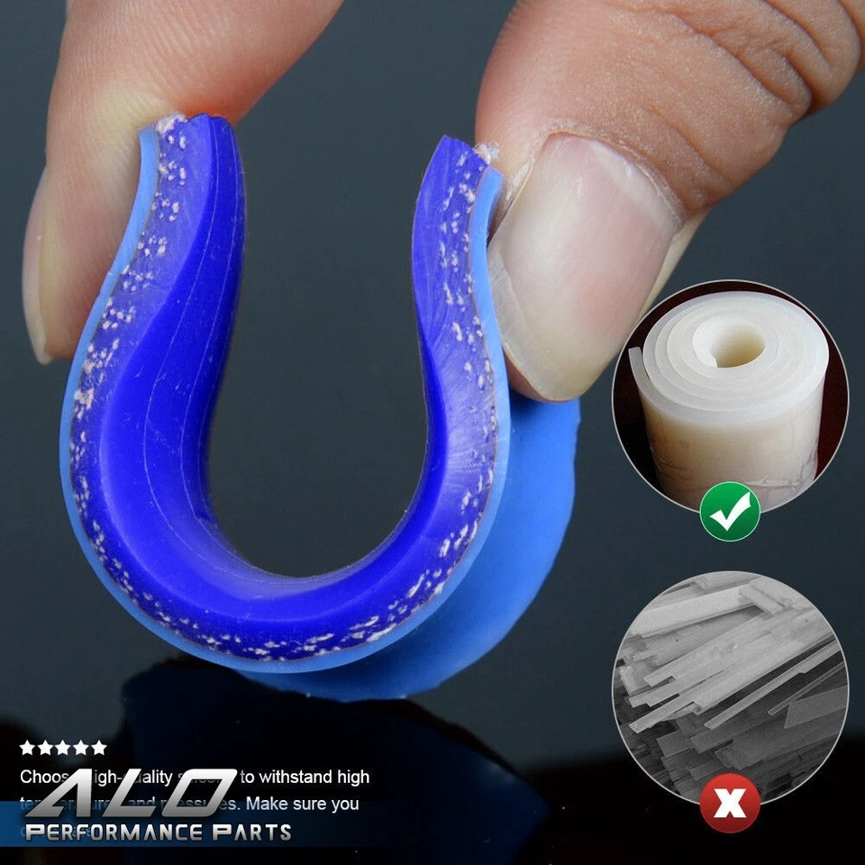 Fit For 3 3/4" To 3 3/4" Hose Turbo Silicone Elbow Coupler Pipe Blue 95mm 135?? - Image 4 of 4