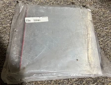 Steel Plate Panel, Silver 98202 3/4 x 12 NT McMaster