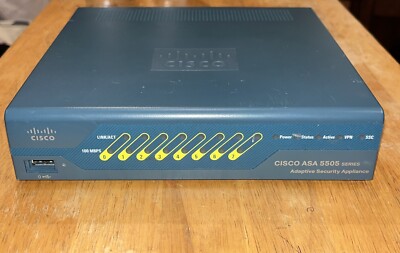 Cisco ASA 5505 V11 Series Adaptive Security Appliance Firewall Box Only