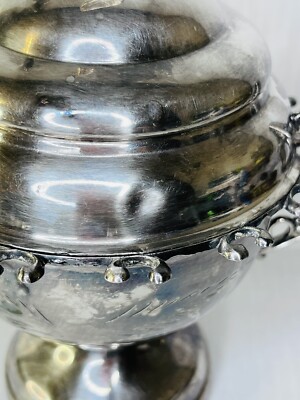 Wm. Rogers WR Quadruple Silver Plate New York # 57 Bird Finial