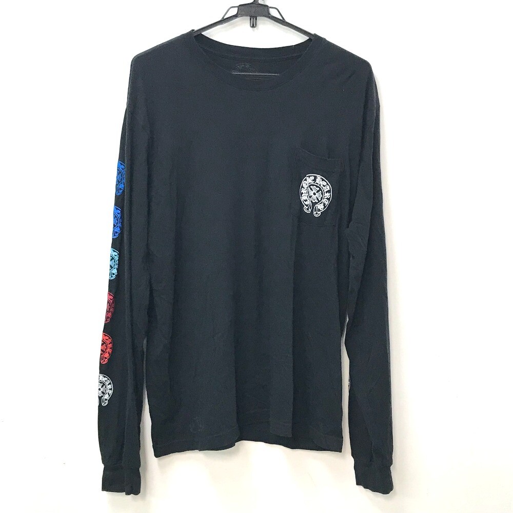 CHROME HEARTS Multicolore horseshoe Long T-shirt cotton CHROME HEARTS Multicolore horseshoe Long T-shirt cotton