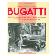 Brand New Bugatti 1920-1934 The 8-Cylinder Touring Cars with 160 Pages Magazine