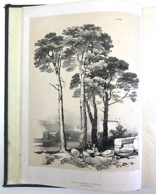 book Elementary Art by J D Harding on the use of the lead pencil 1882 Original
