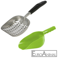 Streuschaufel Toilettenschaufel Streulöffel Sieb für Katzenklo Katzentoilette 