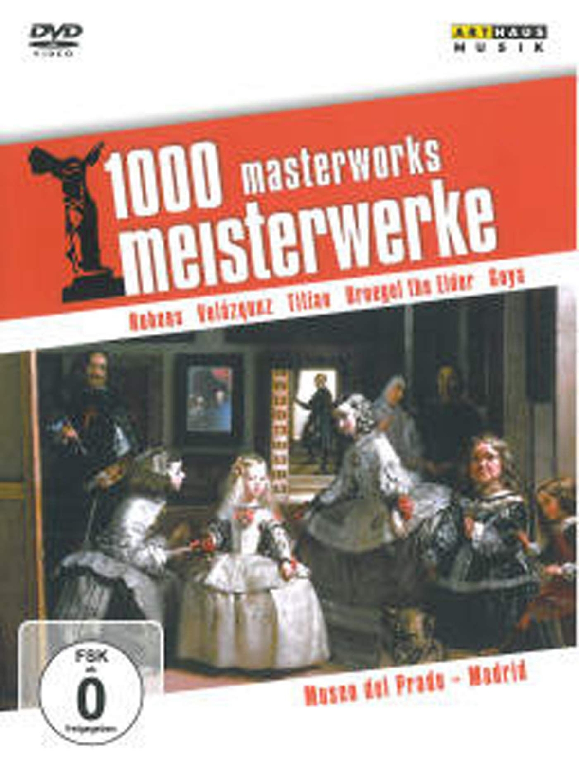 Dvd Nuovo - 1000 Masterworks: Museo Del Prado, Madrid [Edizione: Regno Unito] 0