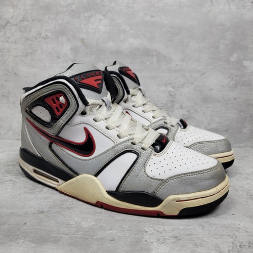 Nike Mens Shoes Size 10 Air Flight Falcon Red White Silver Sneakers - Picture 1 of 12