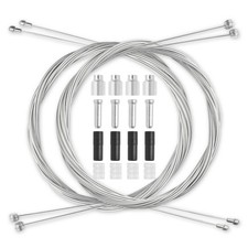 4 Universal Bike Brake Cables Stainless Steel 1.5mm 2m For Mtb Road Bikes 4 Universal Bike Brake Cables Stainless Steel 1.5mm 2m For Mtb Road Bikes