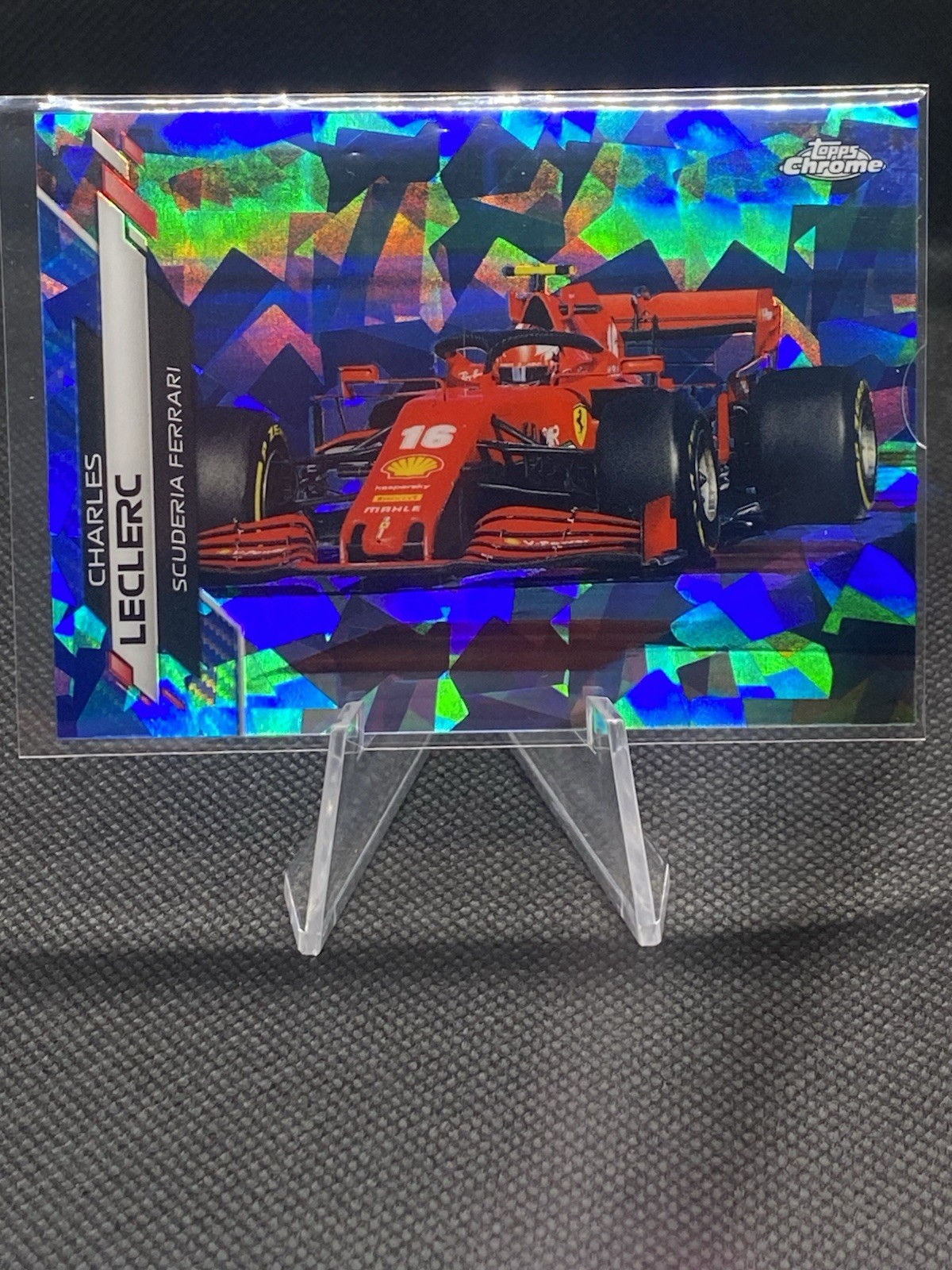 2020 Topps Chrome F1 Formula 1 Sapphire Edition Charles Leclerc Ferrari #24