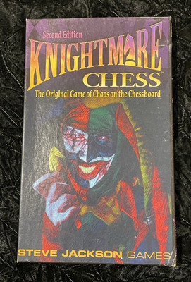 Knightmare Chess Second Edition Steve Jackson Games Complete