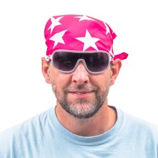 Macho Man Savage Replica Halloween Cosplay Costume Bandana/Glasses Set