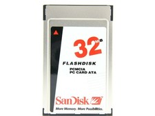 SanDisk 32 MB PCMCIA PC Card II FD Memory Card - ATA-32MB-SD SDP3A-32-101-00