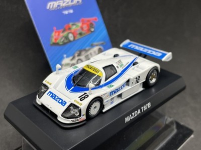 Kyosho 1/64 Mazda collection 787B white/blue #18 Diecast car model