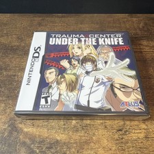 Trauma Center Under the Knife (Nintendo DS, 2005) Atlus Game Brand New Sealed