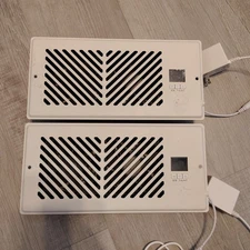 Register Booster Fan, Quiet Vent Booster Fan Fits 4" x 10" Register Holes