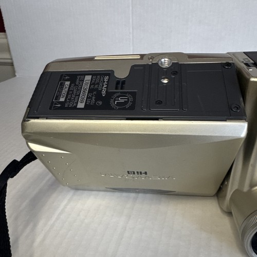 SHARP VL-A10 LCD VIEWCAM 8MM CAMCORDER Model VL-A10U With Remote Untested. - Picture 5 of 8