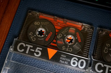3 - FOSTEX CT-5 60 HIGH BIAS REEL TO REEL CASSETTE TAPE