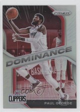 2020-21 Panini Prizm Dominance Silver Prizm Paul George #21 1u6