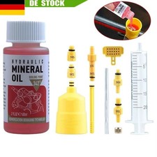 Entl&uuml;ftungskit f&uuml;r Shimano Bremsen Entl&uuml;ftungsset Bleed Kit mit Mineral&ouml;l 60ml