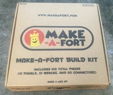 Make-A-Fort Kit Build Really Big Forts For Kids Endless Play EXCLLNT!