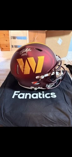 Washington Commanders Autographed Football Helmet Fanatics Authentic