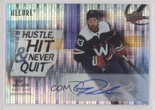 2021-22 Upper Deck Allure Hustle Hit & Never Quit Tom Wilson #HH-3 Auto 0je4