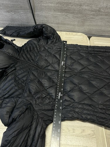 MICHAEL KORS Women’s Quilted Ultra Lightweight Down Fill Hood Coat Black Size M - Picture 4 of 14