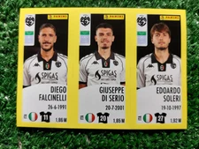 FIGURINE FOOTBALLERS PANINI 2024/25 SPICE 670 FALCINELLI DI SERIO SOLERI 2025 ⚽️