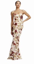 Dress The Population- Women's Paris Strapless Ruffle-Trim Gown - Size XL