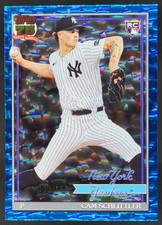 2026 Topps Cam Schlittler 1991 Blue Crackleboard Foil /150 RC Yankees RI