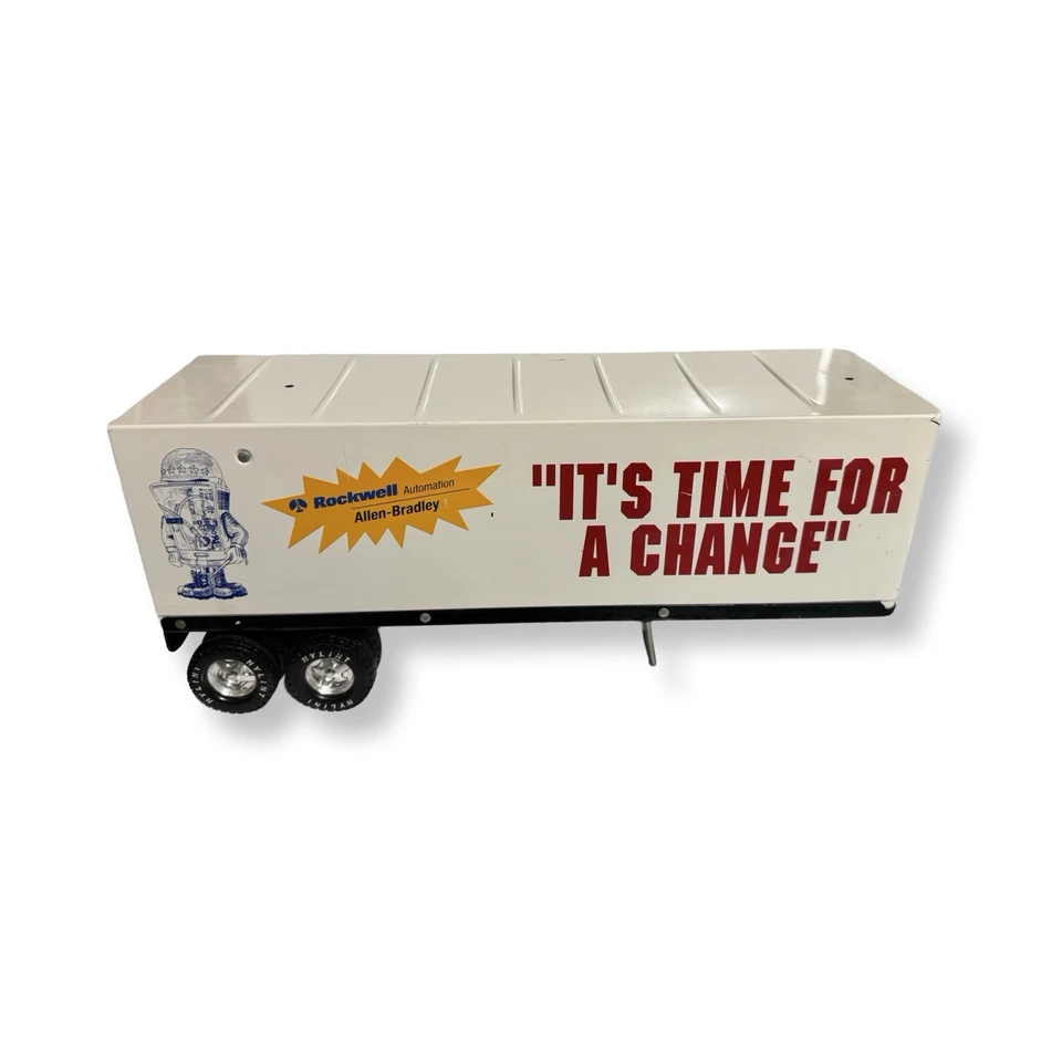 Vintage Nylint Trailer Rockwell Automation Allen-Bradley Advertising 16” Steel - Image 2 of 4