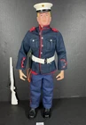 GI JOE 1964 ACTION MARINE DRESS PARADE UNIFORM & ACCESSORIES 12" SEE DESCRIPTION