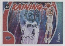 2020-21 Panini Donruss Optic Raining 3s Red Prizm 81/99 JJ Redick #4 rf2