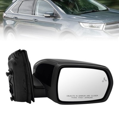 Right Passenger Door Mirror 12 Pins Compatible with Ford Edge 2015-2024 Power...