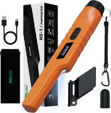 Rechargeable Metal Detector Pinpointer for Adults  Kids, Fully Waterproof Hand-