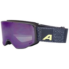 Alpina Venet Q-Lite Skibrille Snowboardbrille Wintersport Brille Schwarz