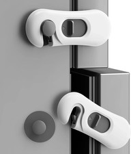 5 Pack Fridge Lock For Toddlers Adhesive Backing Refrigerator Lock Child Proof