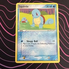 Pokemon Card Squirtle 82/112 EX Fire red & Leaf Green NM