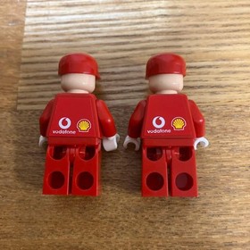 LEGO Racers 8389 Ferrari F1 Racer with Instructions Schumacher Barrichello