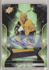 2019-20 SPx Premium Material Autos 21/49 Viktor Arvidsson #2 Auto bs5