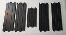 4 AFX 9" Straights, 1 6" Straight Slot Car Track