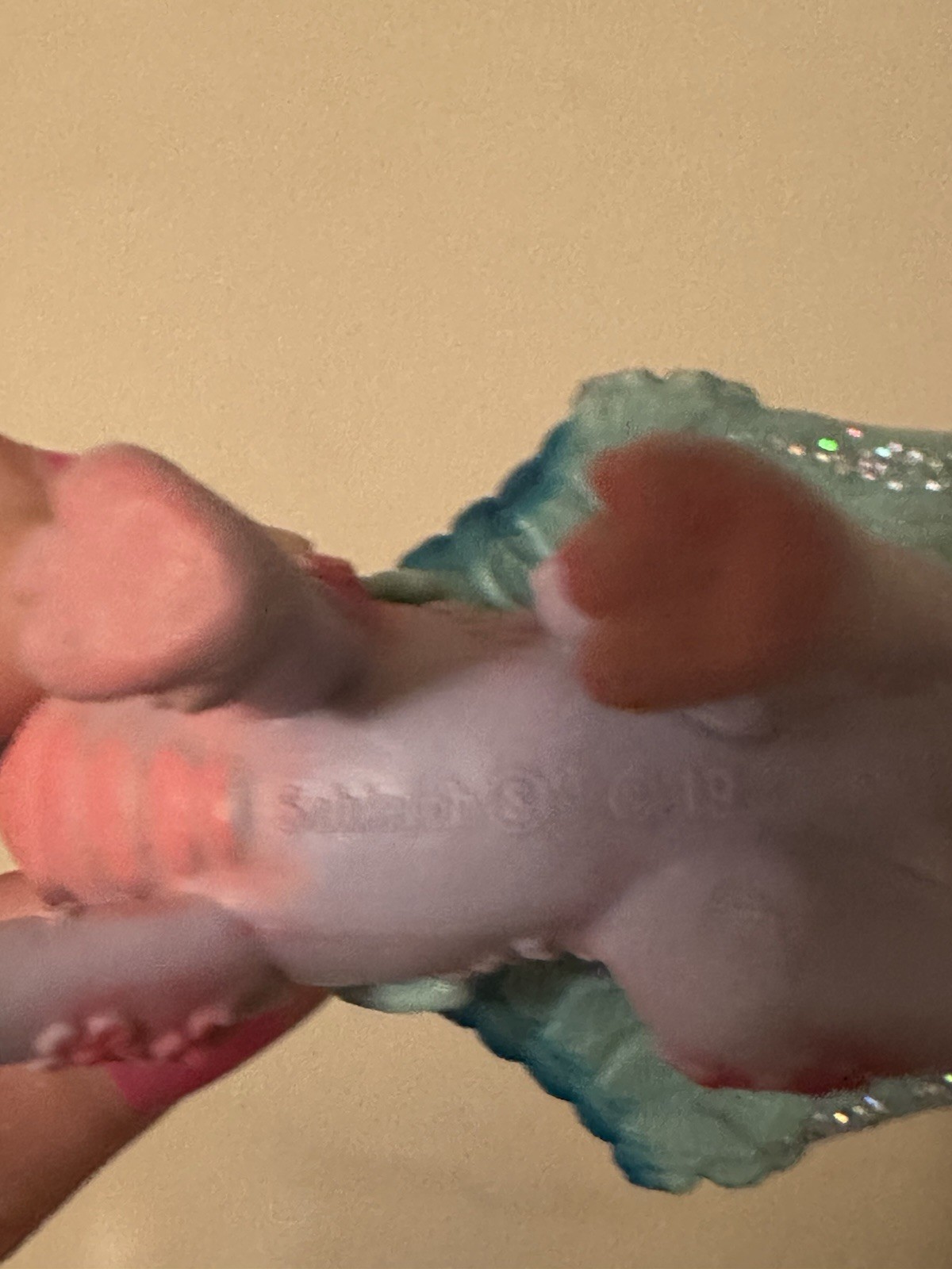 Schleich Bayala Purple Flower Dragon Baby Only Figurine Whimsical Toy Figurine