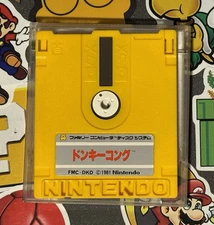 Donkey Kong Twin Bee Nintendo Famicom Disk System Japan Import US Seller TESTED