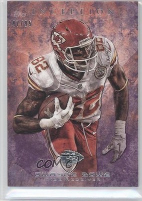 2013 Topps Inception Purple 47/95 Dwayne Bowe #54 k1n