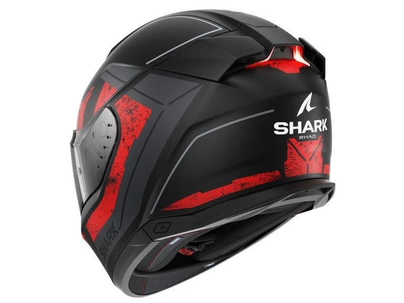 SHARK SKWAL i3 SKWAL i3 Helm Integralhelm Motorradhelm Rollerhelm mit Rot Matt M - Bild 3 von 4